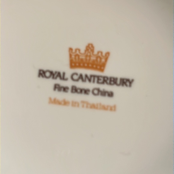 Royal Canterbury Coffee Mug - African Wildlife Lion Cheetah Bone China - Picture 5 of 8